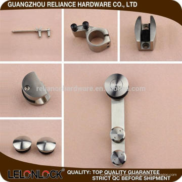 Top quality wall mount fixing glass door accessories,glass hardware fittings,sliding glass door system